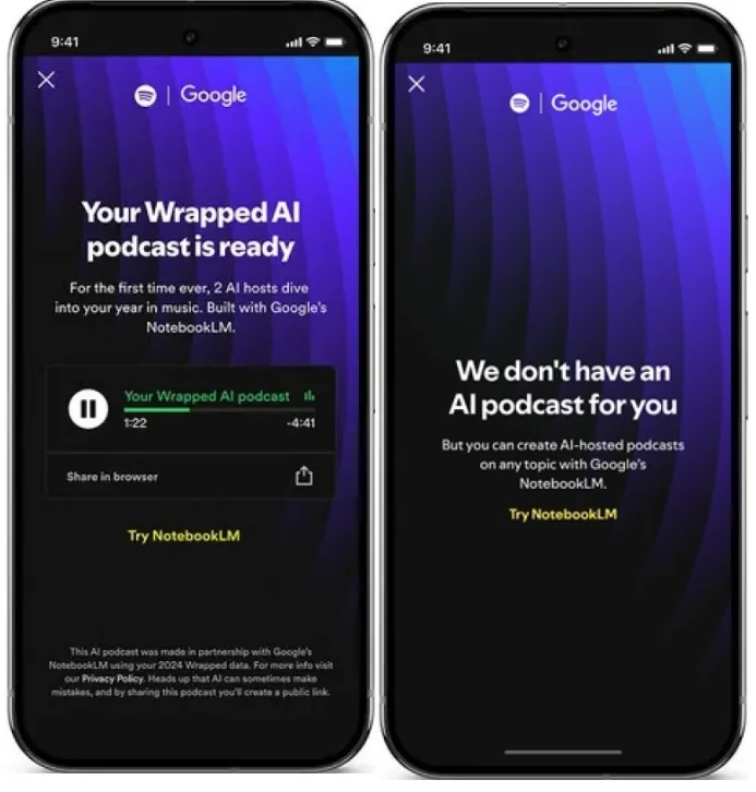 Spotify ve Google'dan Müzik Tutkunlarına Yapay Zeka Sürprizi: Kişiselleştirilmiş Podcastler!