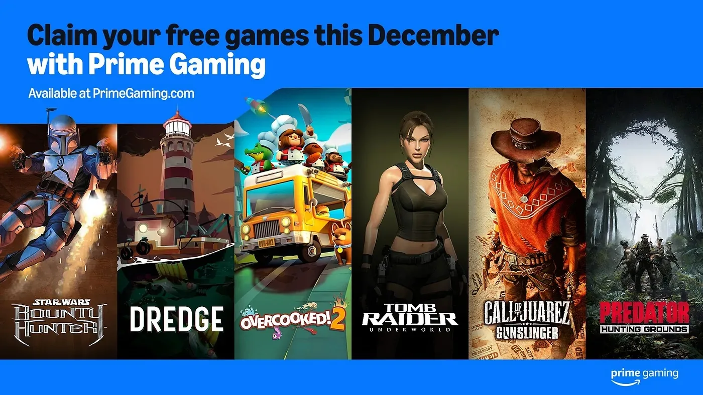 Binlerce TL'ye Oyun Almaya Son! Prime Gaming ile Aralık Ayı boyunca Ücretsiz Oyunların Keyfini Çıkarın