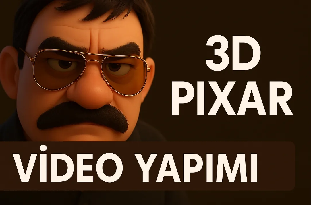 3D Pixar Karakter Nasıl Yapılır? Çok Kolay! (Video)