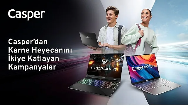Karne coşkusu teknoloji ile buluştu Casper’dan karne heyecanını ikiye katlayan kampanyalar