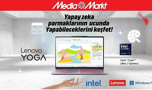 MediaMarkt, Intel, Lenovo ve Microsoft’tan iş birliği: Yapay zekâyı keşfetmeye hazır mısınız?