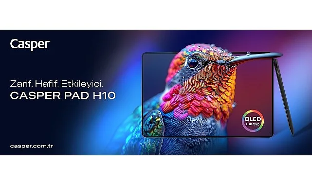 Casper’dan Stratejik Hamle: "Casper PAD" ile Tablet Pazarında Kurallar Yeniden Yazılıyor