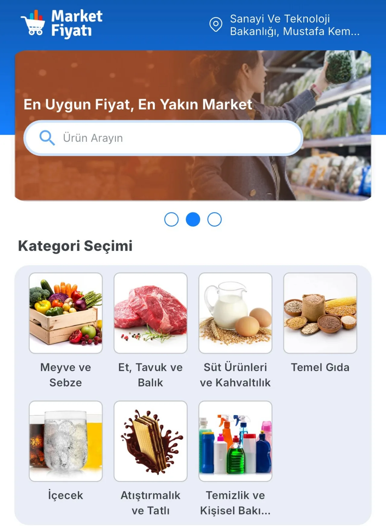 Market Fiyatı Uygulaması