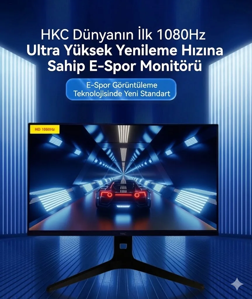 1000 Hz Barajı Yıkıldı: 1080Hz Monitör Geliyor!