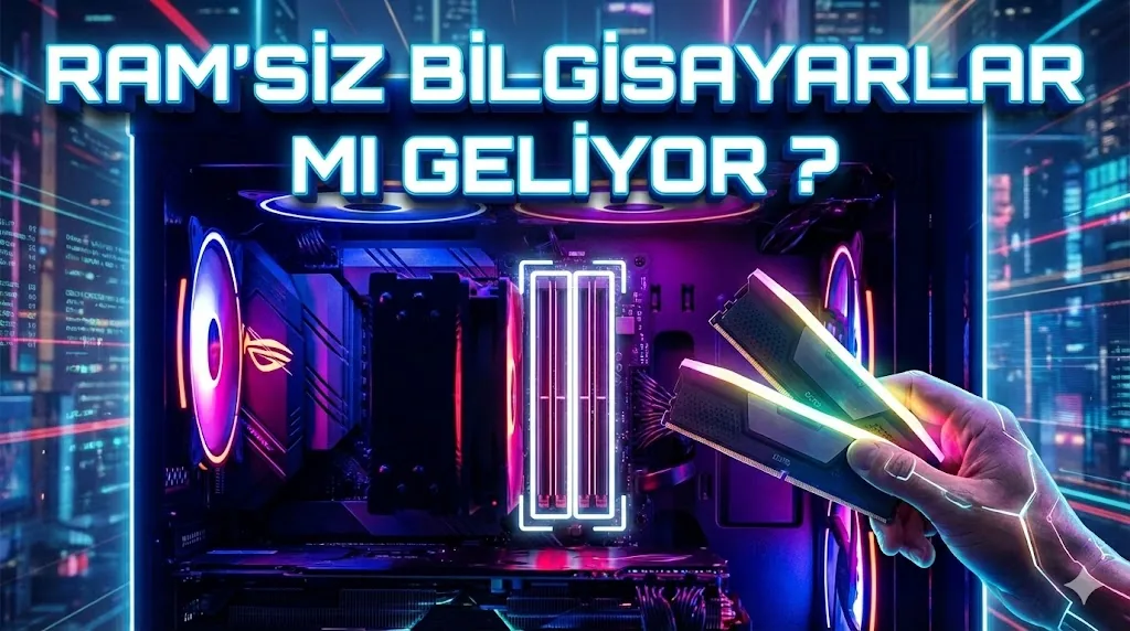 RAM Krizine Çözüm: Belleksiz PC Dönemi Başlıyor!
