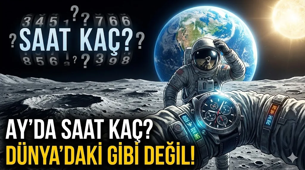 Ay'da Saat Kaç?