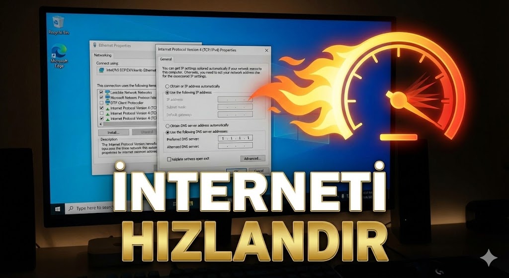 DNS Ayarları Değiştirme 2026: Yasaklı Sitelere Giriş ve İnternet Hızlandırma (Windows, Android, iOS)