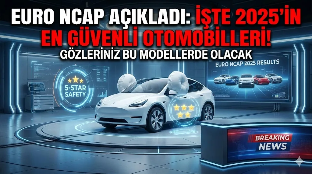 Euro NCAP Açıkladı: İşte 2025'in En Güvenli Otomobilleri! Gözleriniz Bu Modellerde Olacak