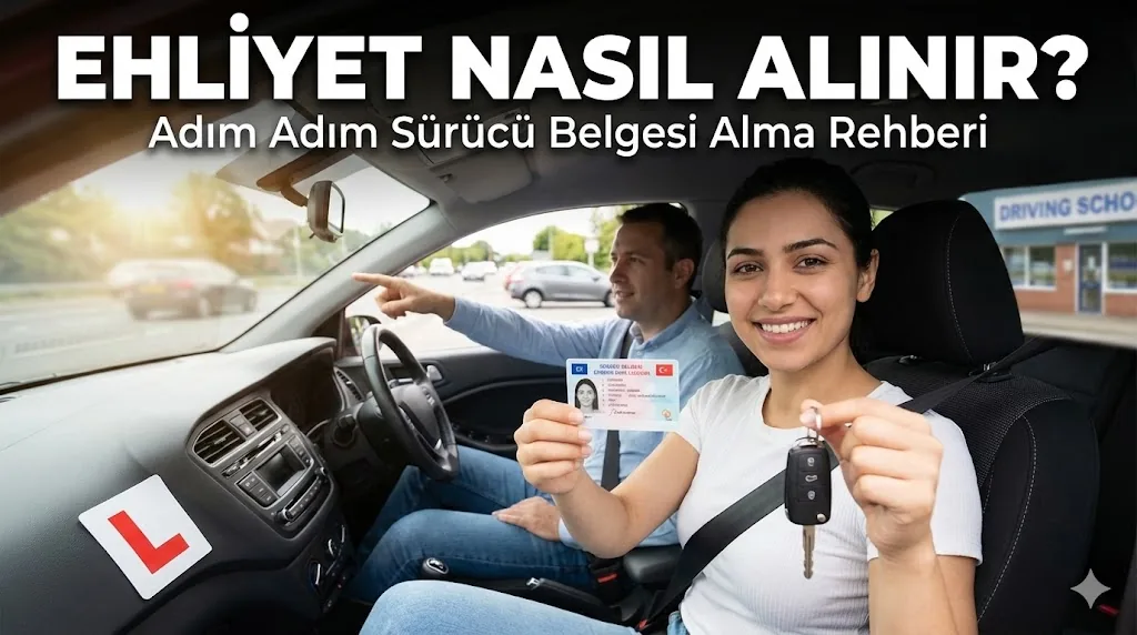 Ehliyet Nasıl Alınır? 2026 Ehliyet Fiyatları, Sınav Süreci ve Gerekli Belgeler