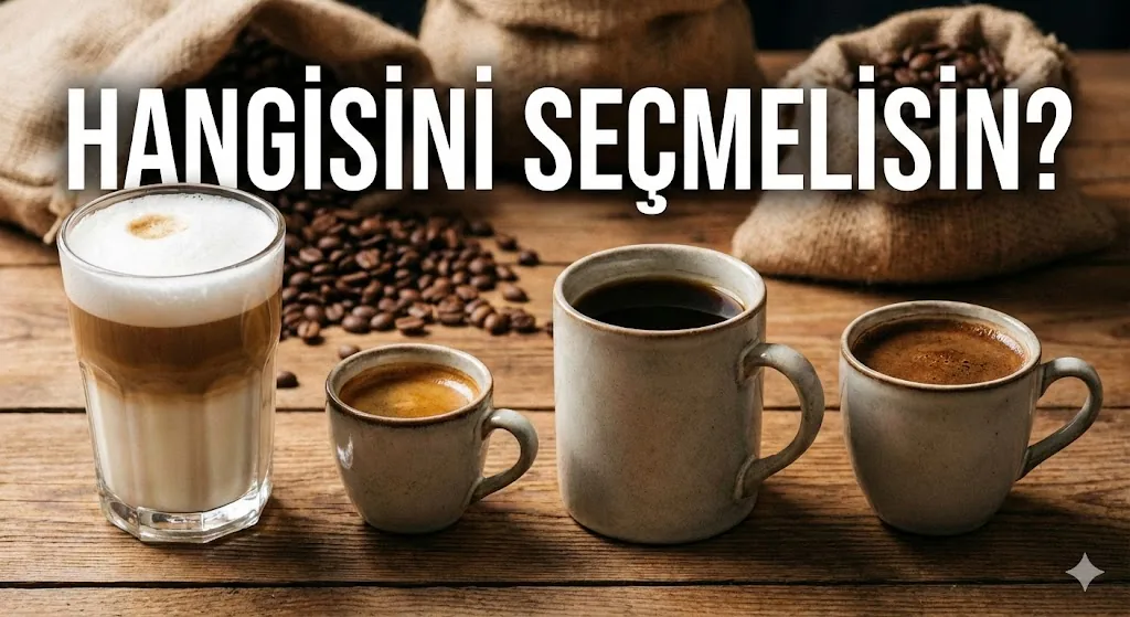 Kahve Çeşitleri ve İsimleri: Latte, Mocha ve Americano Arasındaki Farklar Nedir?