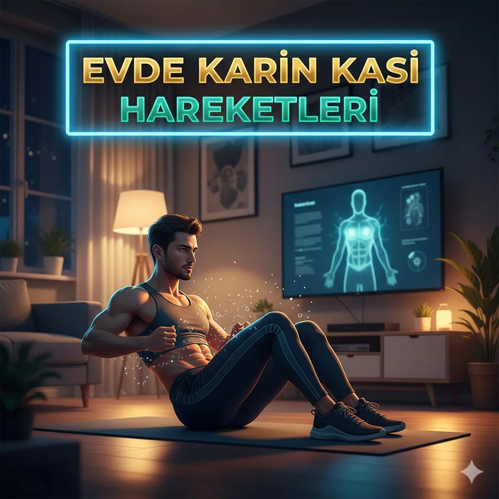 Evde Karın Kası Hareketleri