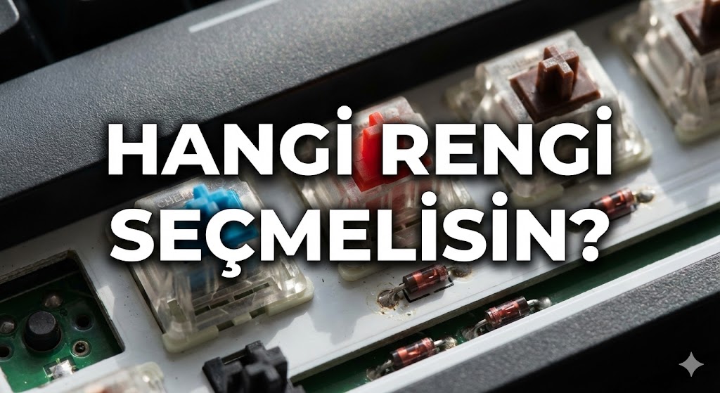 Mekanik Klavye Switch Renkleri ve Anlamları