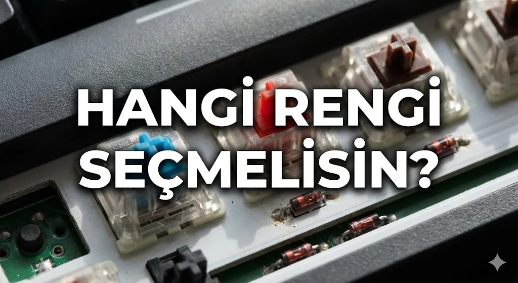Mekanik Klavye Switch Renkleri ve Anlamları