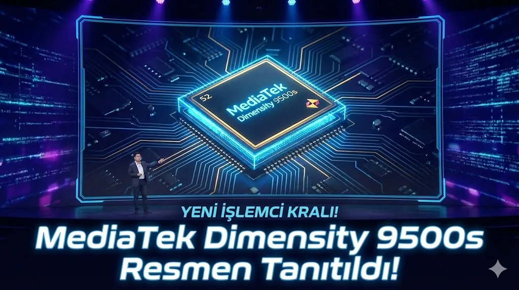 Snapdragon Katili mi Geliyor? Verimlilik Çekirdeği Olmayan MediaTek Dimensity 9500s Resmen Tanıtıldı!