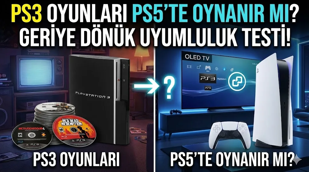 PS3 Oyunları PS5'te Oynanır mı?