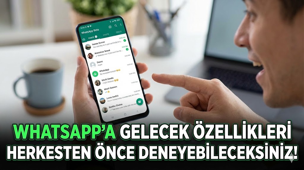 WhatsApp'a Gelecek Özellikleri Herkesten Önce Deneyebileceksiniz!