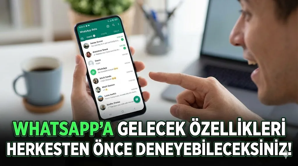 WhatsApp'a Gelecek Özellikleri Herkesten Önce Deneyebileceksiniz!