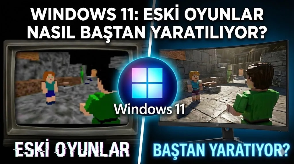 Windows 11, Eski Oyunları Nasıl Baştan Yaratıyor?
