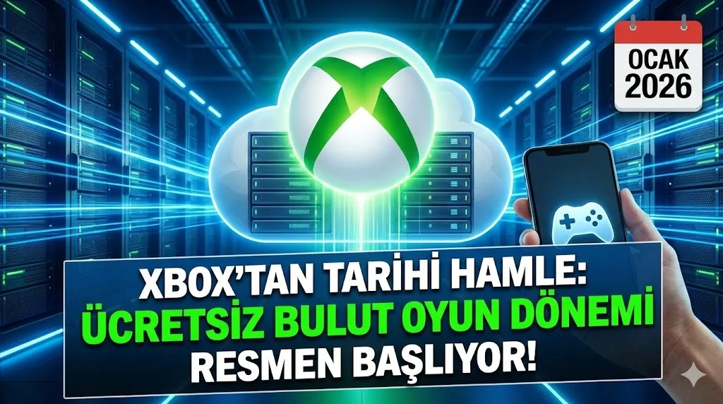 Xbox'tan Tarihi Hamle: Ücretsiz Bulut Oyun Dönemi Resmen Başlıyor!