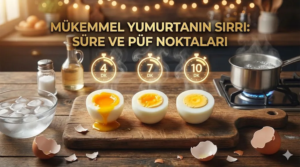 Yumurta Haşlama Süresi ve Püf Noktaları