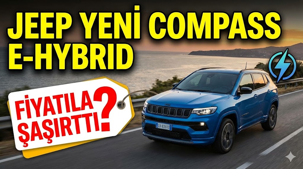 Jeep Yeni Compass E-Hybrid Fiyatıyla Şaşırttı!