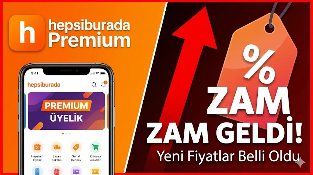 Hepsiburada Premium Üyeliğine Zam Yaptı
