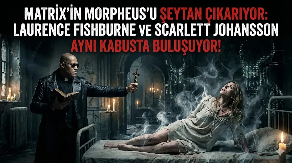 Matrix’in Morpheus’u Şeytan Çıkarıyor: Laurence Fishburne ve Scarlett Johansson Aynı Kabusta Buluşuyor!