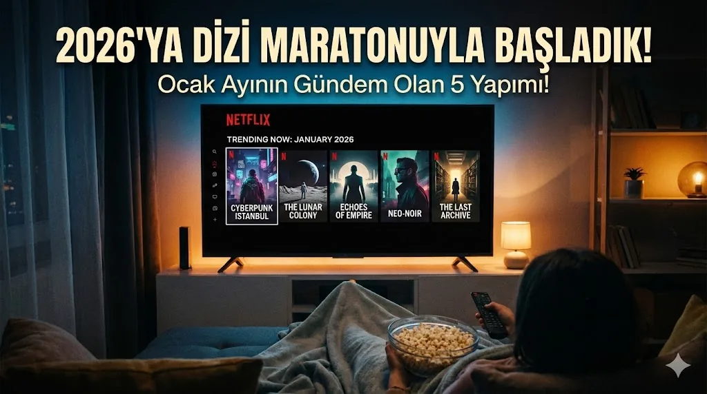 2026'ya Dizi Maratonuyla Başladık: Ocak Ayının Gündem Olan 5 Yapımı!