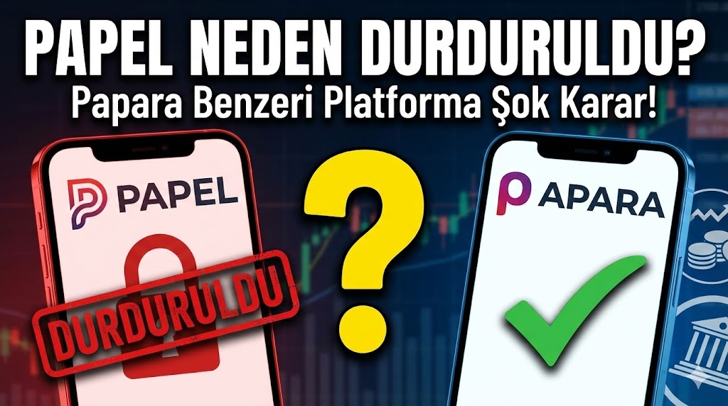 Papara Benzeri Papel'in Faaliyetleri Neden Durduruldu?
