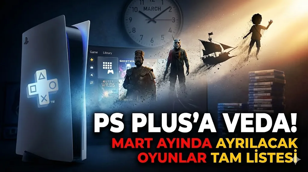 PS Plus'dan Ayrılacak Oyunlar