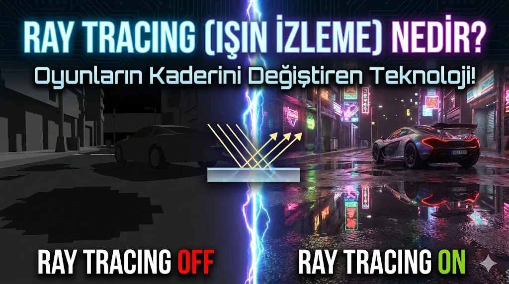 Ray Tracing (Işın İzleme) Nedir? Oyunların Kaderini Değiştiren Teknoloji!