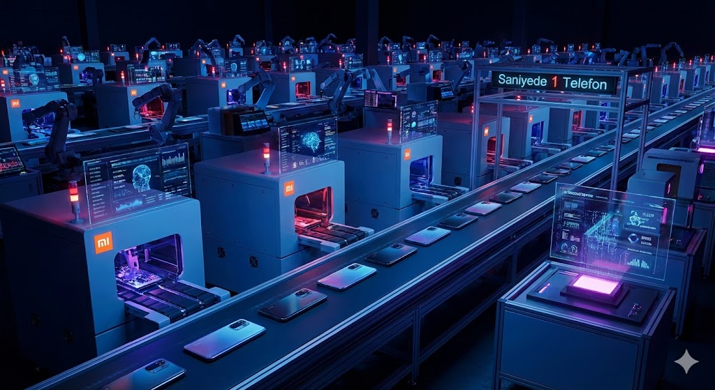 Işık Yok, İşçi Yok, Durmak da Yok: Xiaomi’nin Karanlık Fabrikası Saniyede 1 Telefon Üretiyor