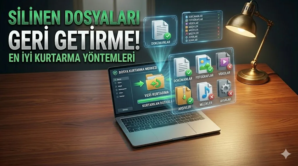 Silinen Dosyaları Geri Getirme 2026