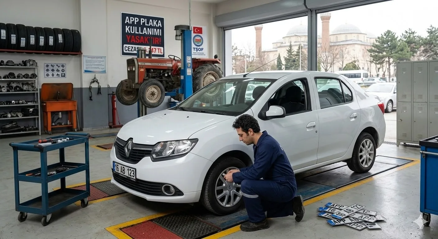 APP Plaka Nasıl Normale Çevrilir? Cezası Ne Kadar? - 2026