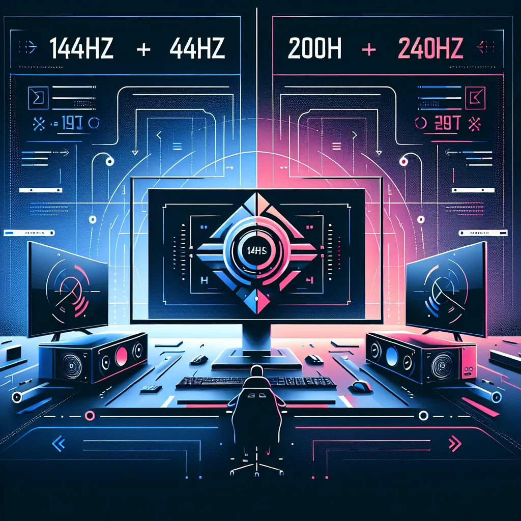 Espor Başarısında Monitör Hz Değerleri (144Hz vs 240Hz): Gerçekten Şart mı?