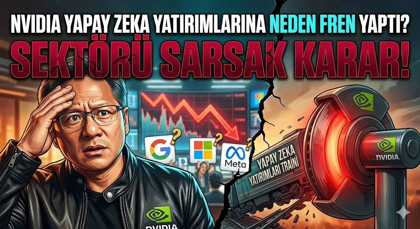 Nvidia Yapay Zeka Yatırımlarına Neden Fren Yaptı? Sektörü Sarsacak Karar!
