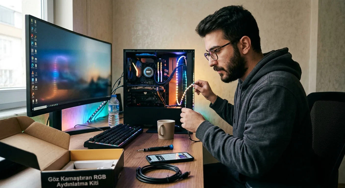 Göz Kamaştıran RGB Aydınlatma Kitleri: Kişiselleştirilmiş Deneyimin Anahtarı