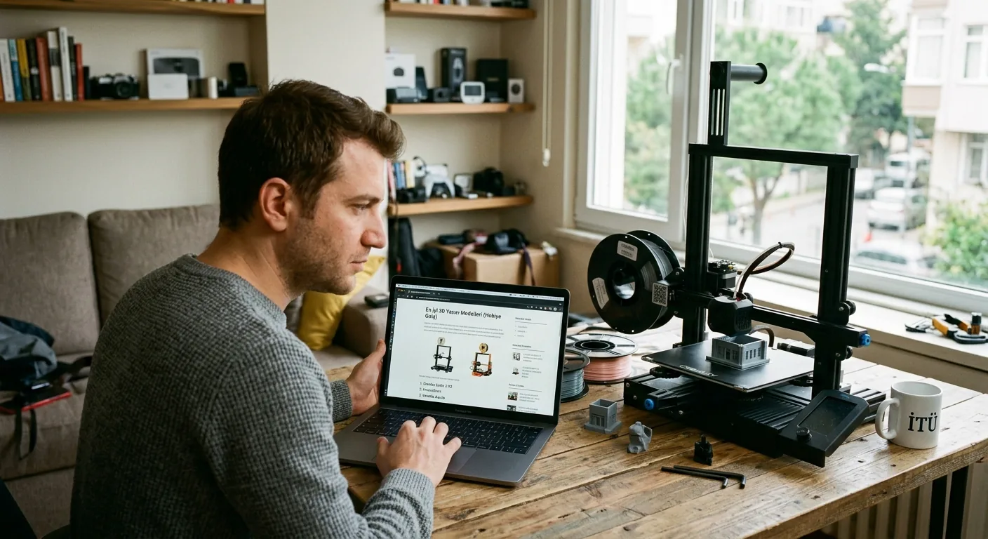 Hobiye Giriş İçin En İyi 3D Yazıcı Modelleri