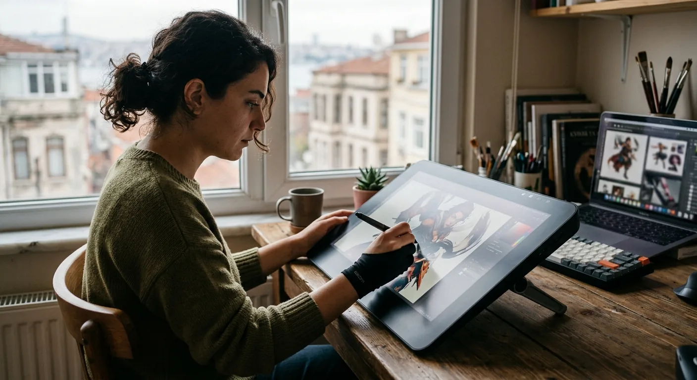 Dijital Sanatçılar İçin En Hassas Kalemli Tabletler