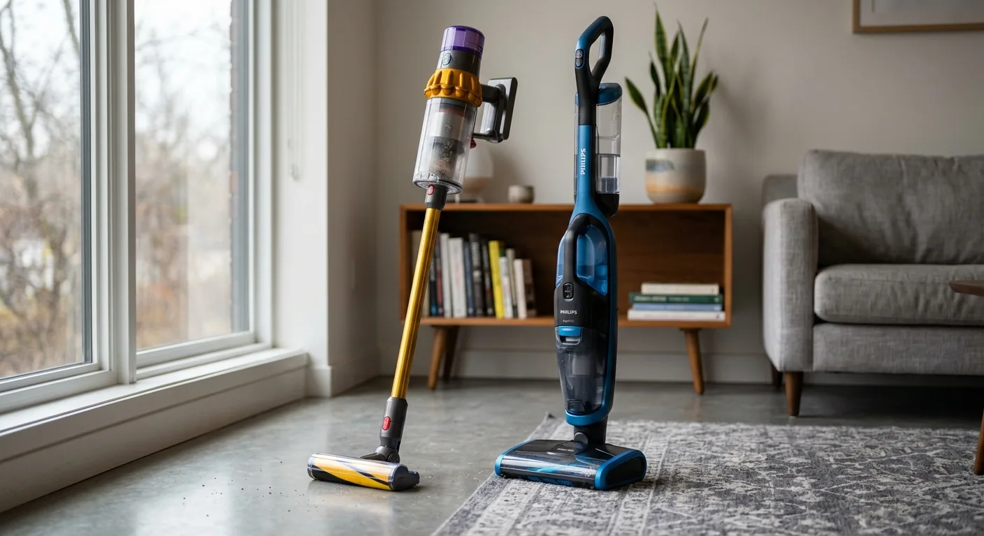 Dyson vs Philips AquaTrio: Hangi Dikey Süpürge Alınmalı?